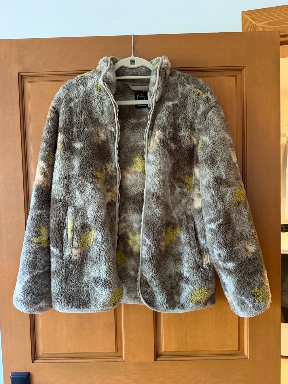 Original Use - Camo Fleece Zip Jacket